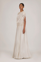 Load image into Gallery viewer, Fringe Cape With Chiffon Skirt
