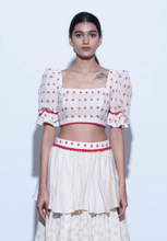 Load image into Gallery viewer, Ikat Boho crop Top
