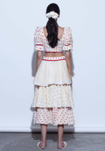 Load image into Gallery viewer, Ikat Three Tiered Skirt
