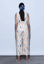 Load image into Gallery viewer, Ikat Cotton Jumpsuit (Tulip)
