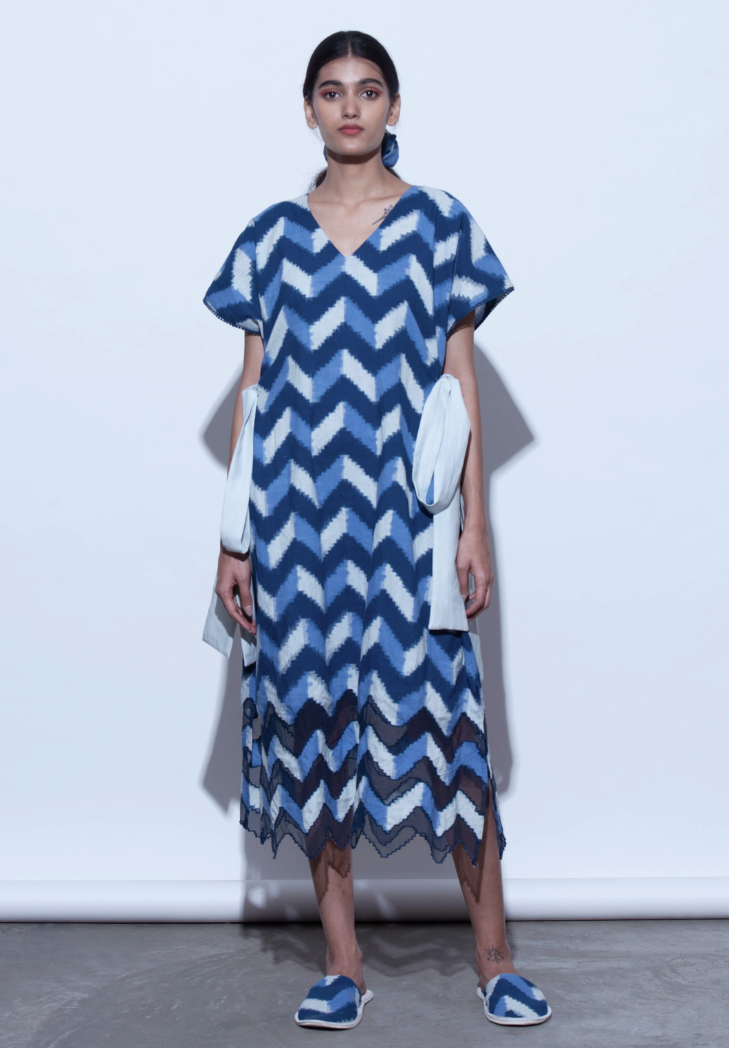 Anti-Fit Kaftan dress (Textured)