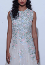 Load image into Gallery viewer, Floral Structured Midi Dress

