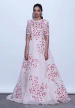 Load image into Gallery viewer, Jewel Neck Floral Gown
