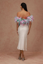 Load image into Gallery viewer, Feather Midi Dress
