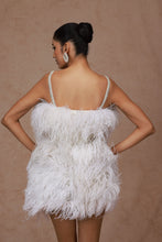 Load image into Gallery viewer, Feather Mini Dress
