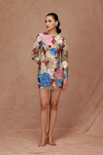 Load image into Gallery viewer, Multi Floral Bodycon Dress
