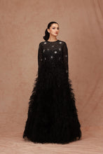 Load image into Gallery viewer, Crystal Embellished Feather Gown
